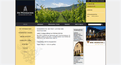 Desktop Screenshot of die-weinmacher.de